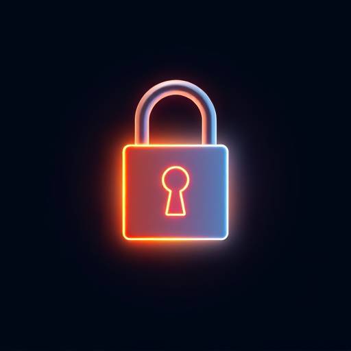 A privacy lock icon, representing data security and privacy protection.