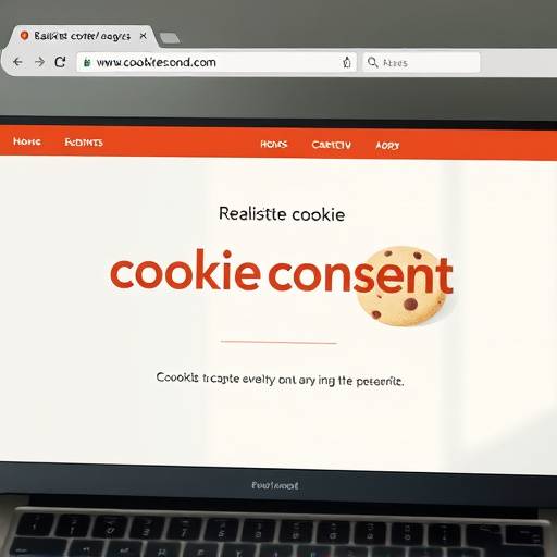 Screenshot of a typical cookie consent banner on a website.