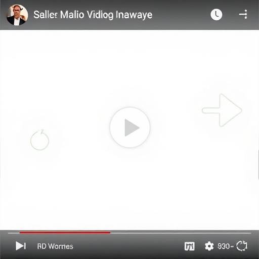 Screenshot of a video player with captions enabled, showing the text transcription of the audio.